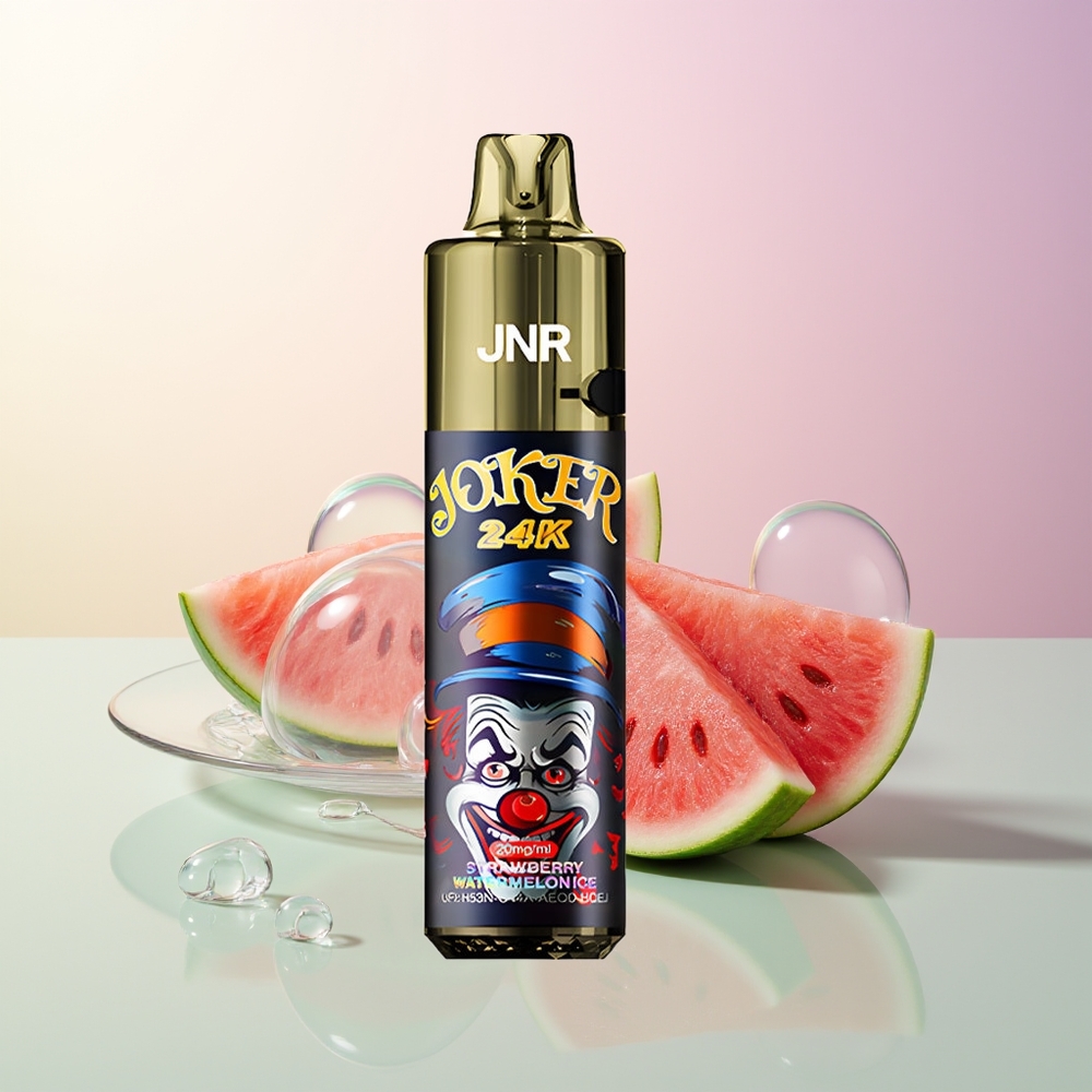 JNR Joker 24000 Puffs Strawberry Watermelon Ice Refillable 2+10ml 800mAh Type-C