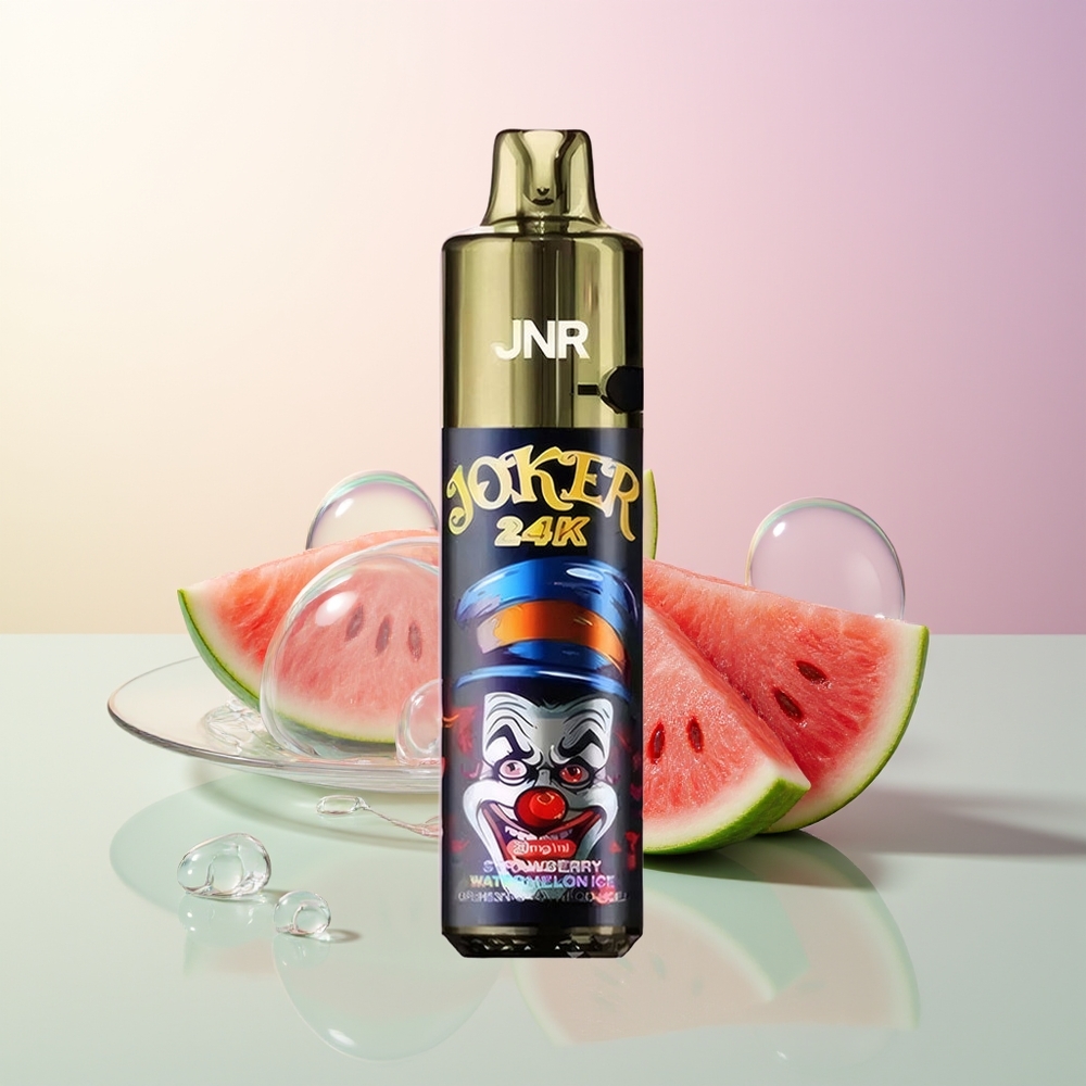 JNR Joker 24000 Puffs Strawberry Watermelon Ice Refillable 2+10ml 800mAh Type-C
