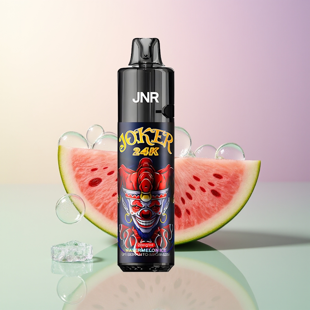 JNR Joker 24000 Puffs Watermelon Ice Refillable 2+10ml 800mAh Type-C