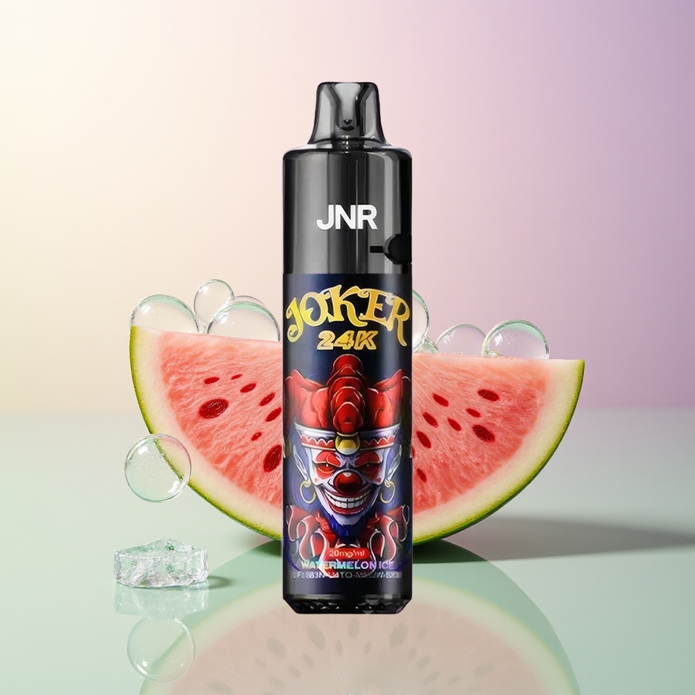 JNR Joker 24000 Puffs Watermelon Ice Refillable 2+10ml 800mAh Type-C