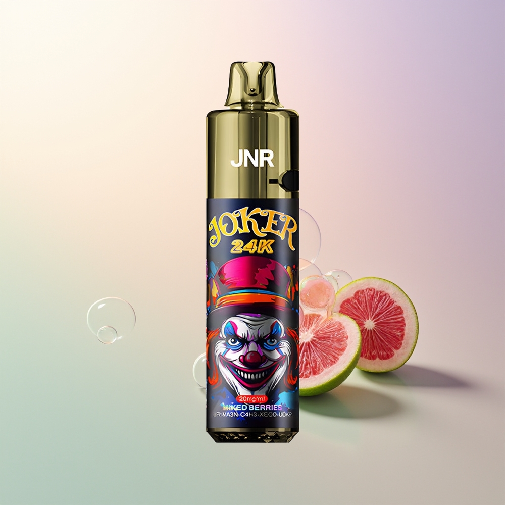 JNR Joker 24K Puffs Mixed Berries 2+10ml Refillable 800mAh Type-C