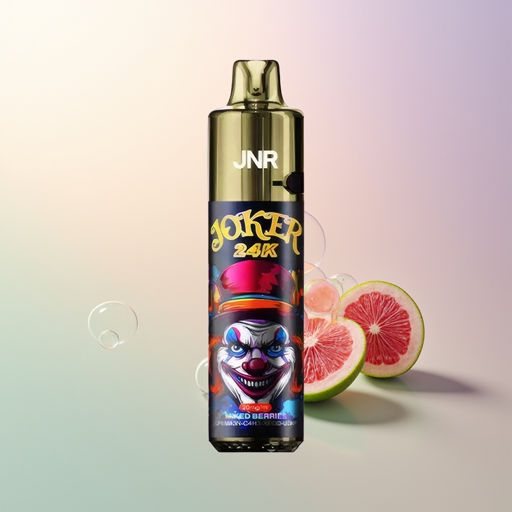 JNR Joker 24K Puffs Mixed Berries 2+10ml Refillable 800mAh Type-C