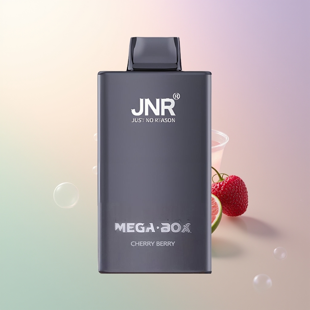 JNR Mega Box 25000 Puffs Cherry Berry Dual Mesh 30ml 2