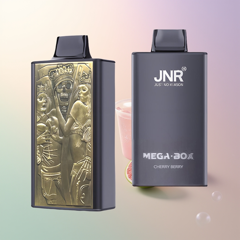 JNR Mega Box 25000 Puffs Cherry Berry Dual Mesh 30ml 2
