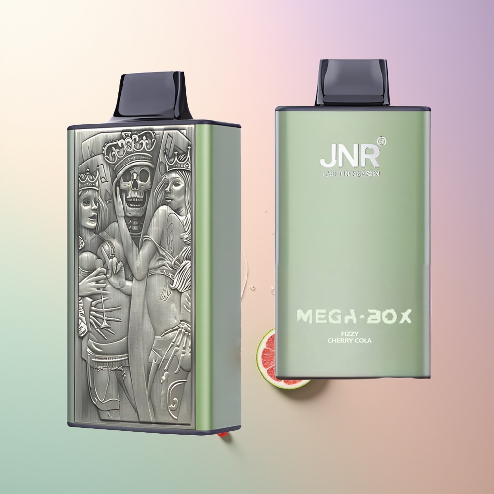 JNR Mega Box 25000 Puffs Fizzy Cherry Cola Dual Mesh 30ml 850mAh Type-C