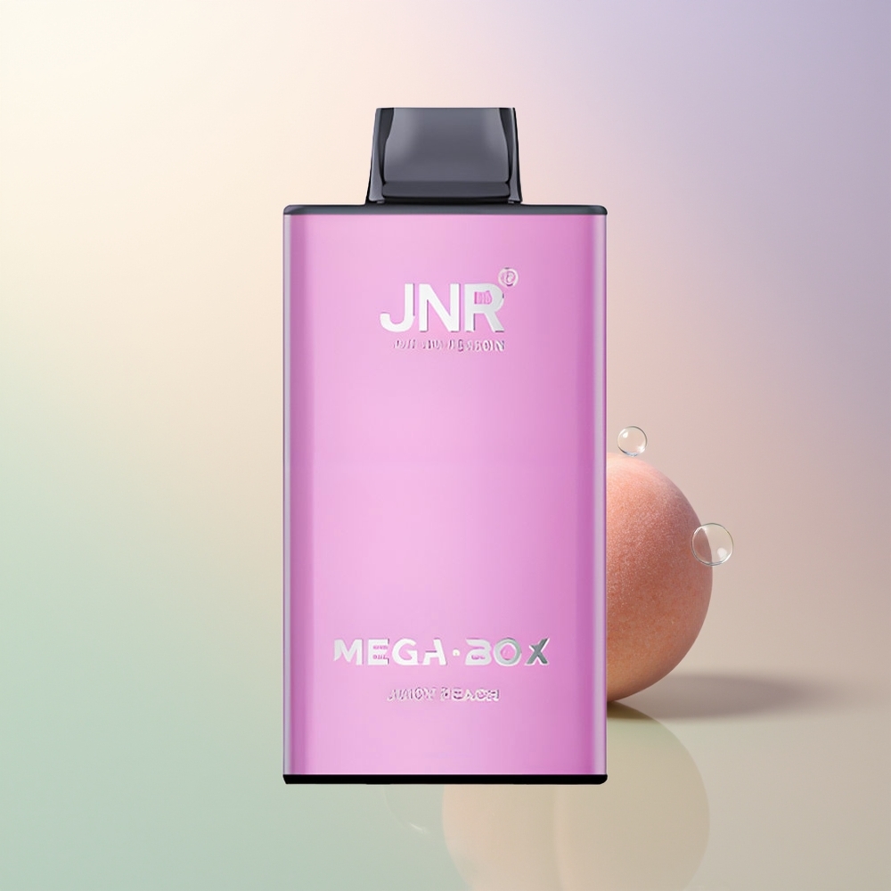 JNR Mega Box 25000 Puffs Juicy Peach 30ml 850mAh Dual Mesh Type-C