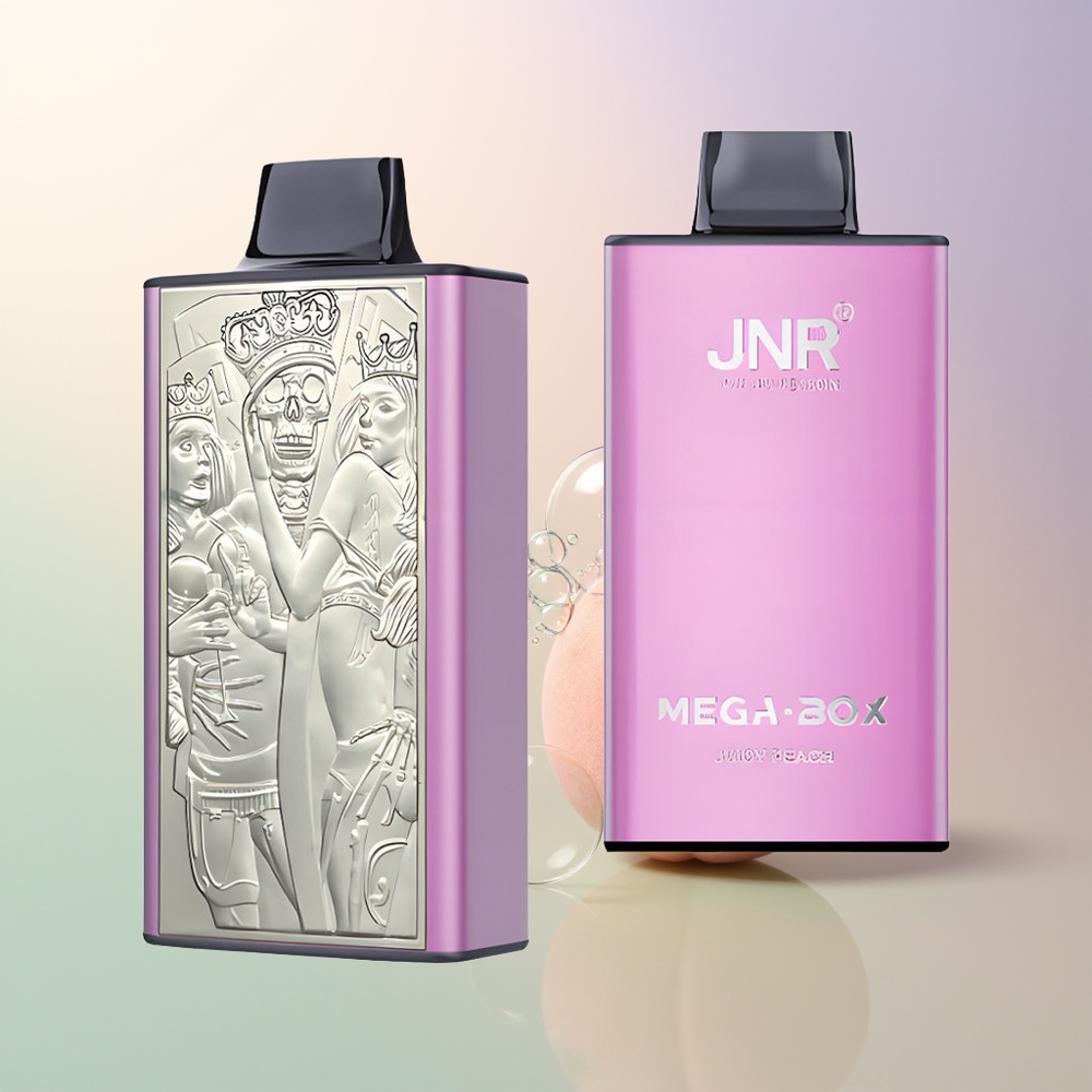 JNR Mega Box 25000 Puffs Juicy Peach 30ml 850mAh Dual Mesh Type-C