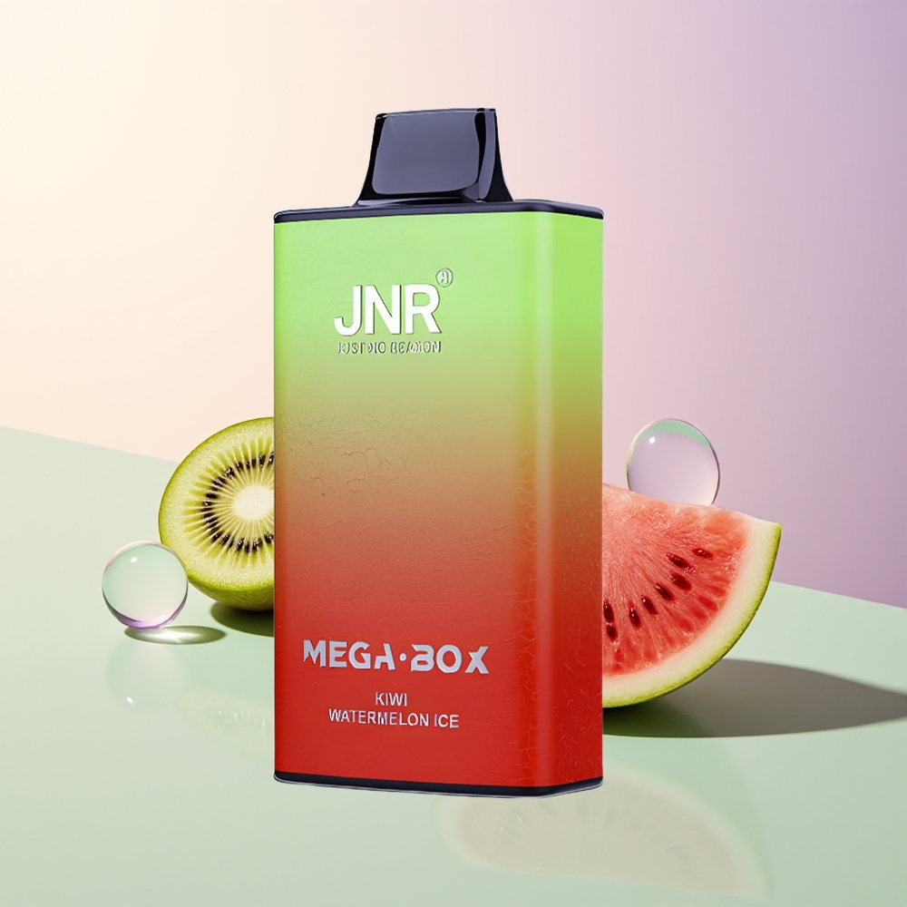 JNR Mega Box 25000 Puffs Kiwi Watermelon Ice Dual Mesh 30ml 850mAh Type-C 2