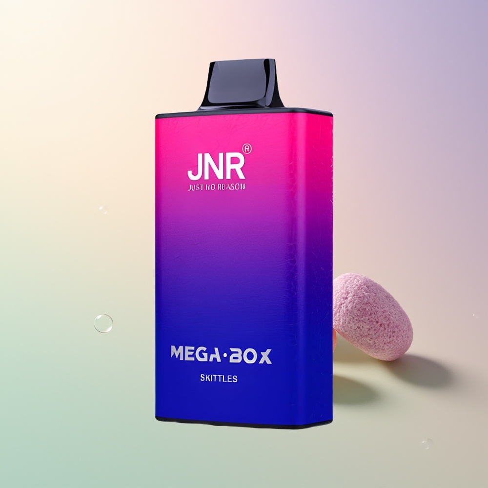 JNR Mega Box 25000 Puffs Skittles 30ml Dual Mesh 850mAh Type-C