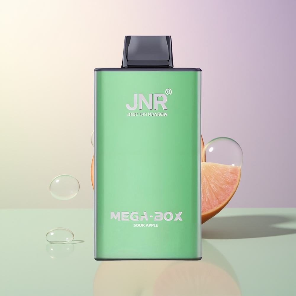 JNR Mega Box 25000 Puffs Sour Apple Dual Mesh 30ml 850mAh Type-C