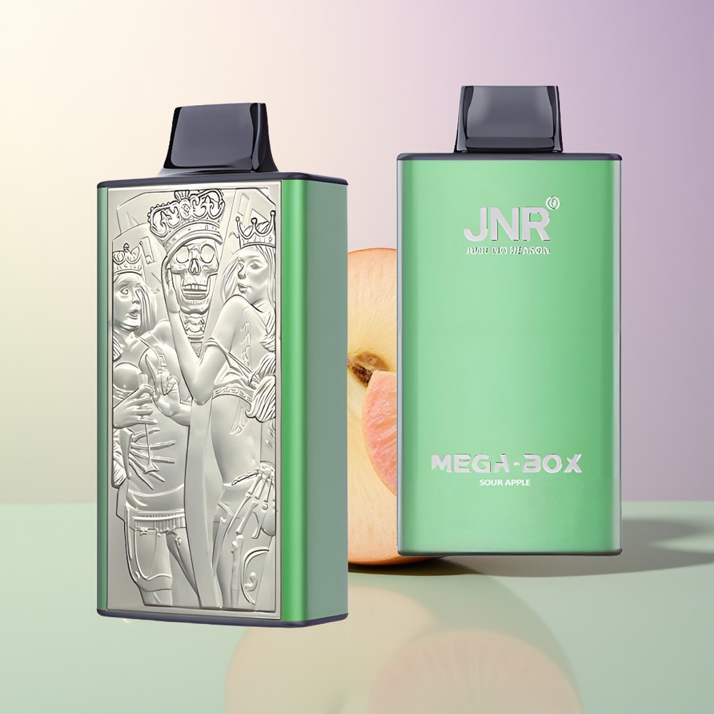 JNR Mega Box 25000 Puffs Sour Apple Dual Mesh 30ml 850mAh Type-C