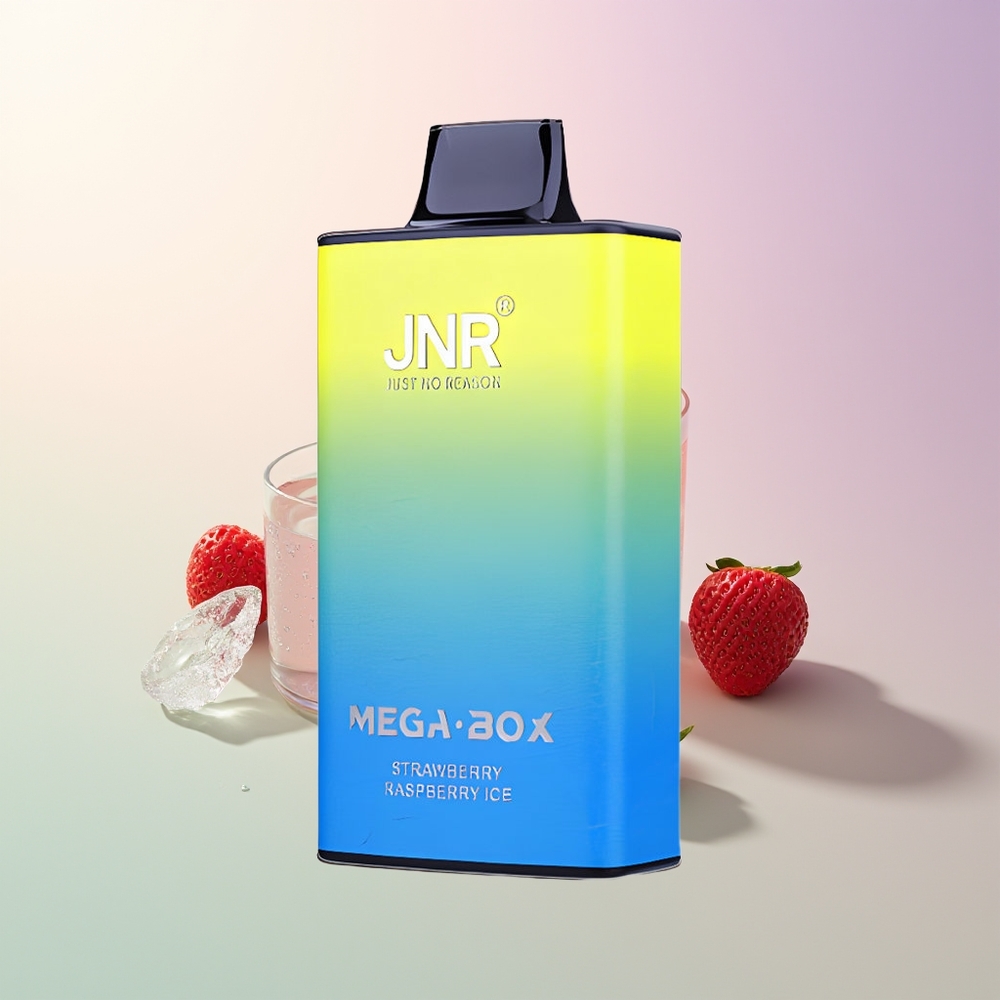 JNR Mega Box 25000 Puffs Strawberry Raspberry Ice Dual Mesh 30ml 850mAh Type-C 2