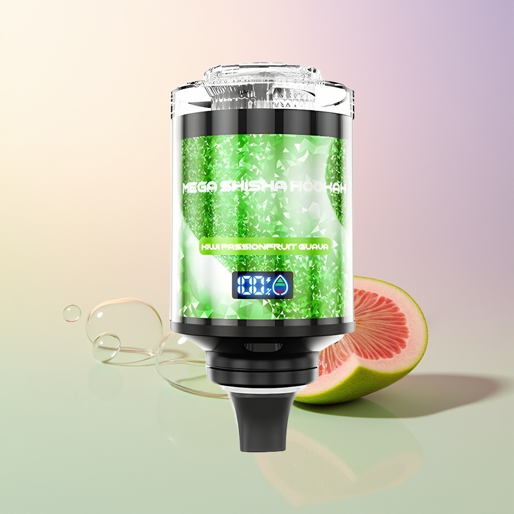JNR Mega Shisha Hookah 100K Kiwi Passionfruit Guava Desktop Interactive Smart Screen