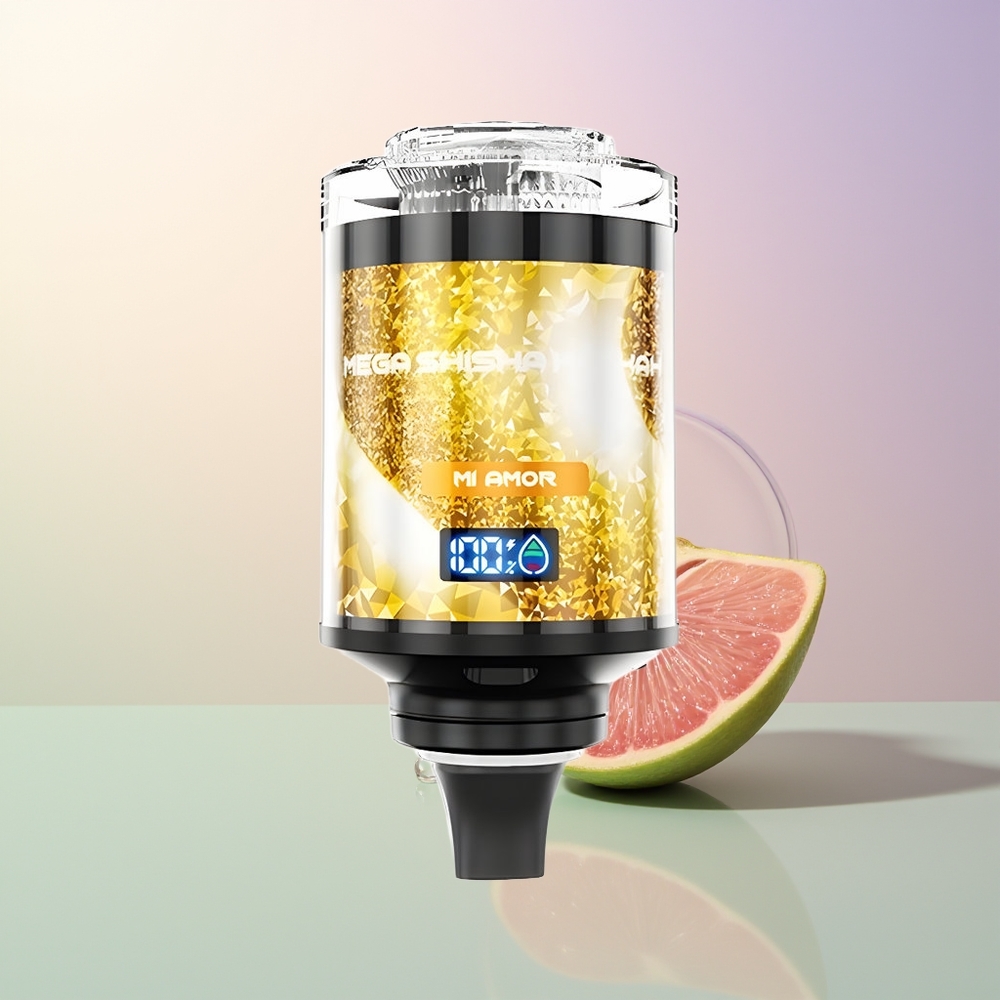 JNR Mega Shisha Hookah 100K Mi Amor Desktop Smart Screen Type-C Airflow