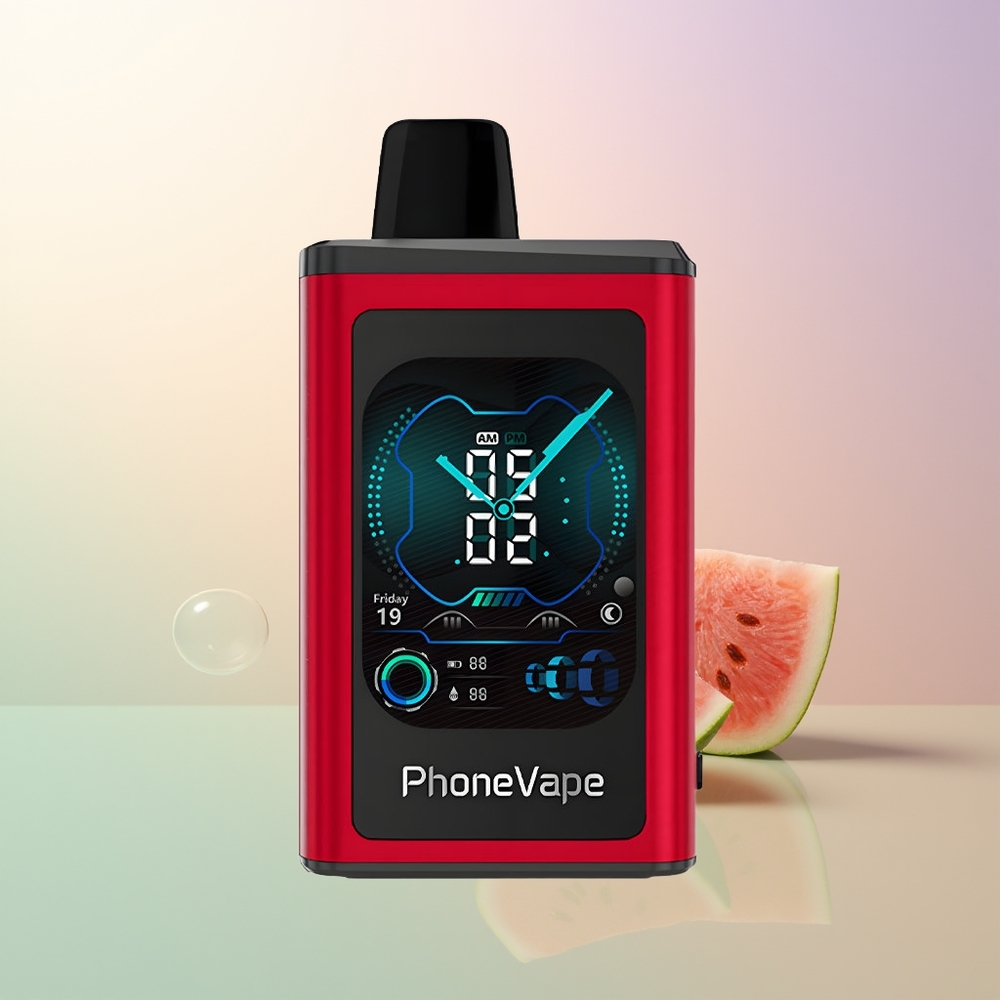 JNR PhoneVape 30000 Turbo Peach Mango Watermelon Rechargeable App Control