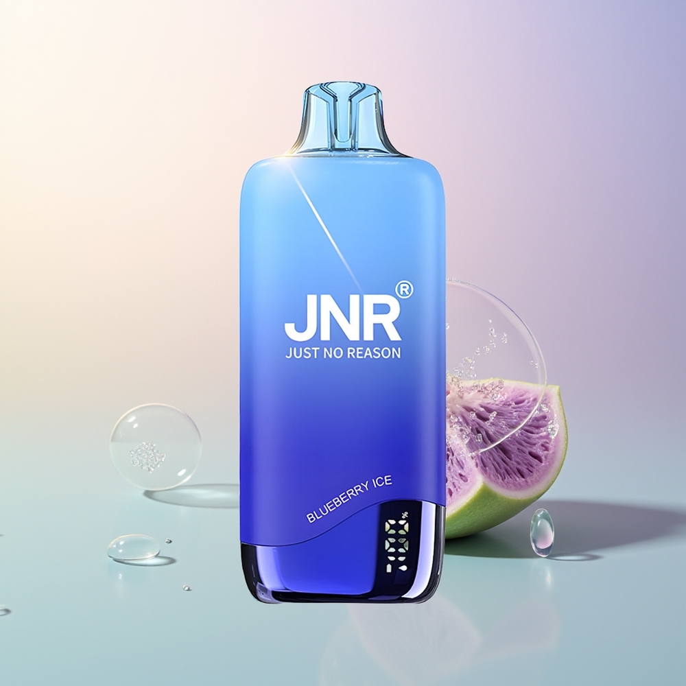 JNR Rainbow 10500 Puffs Blueberry Ice 08ohm Mesh 18mL 600mAh USB-C
