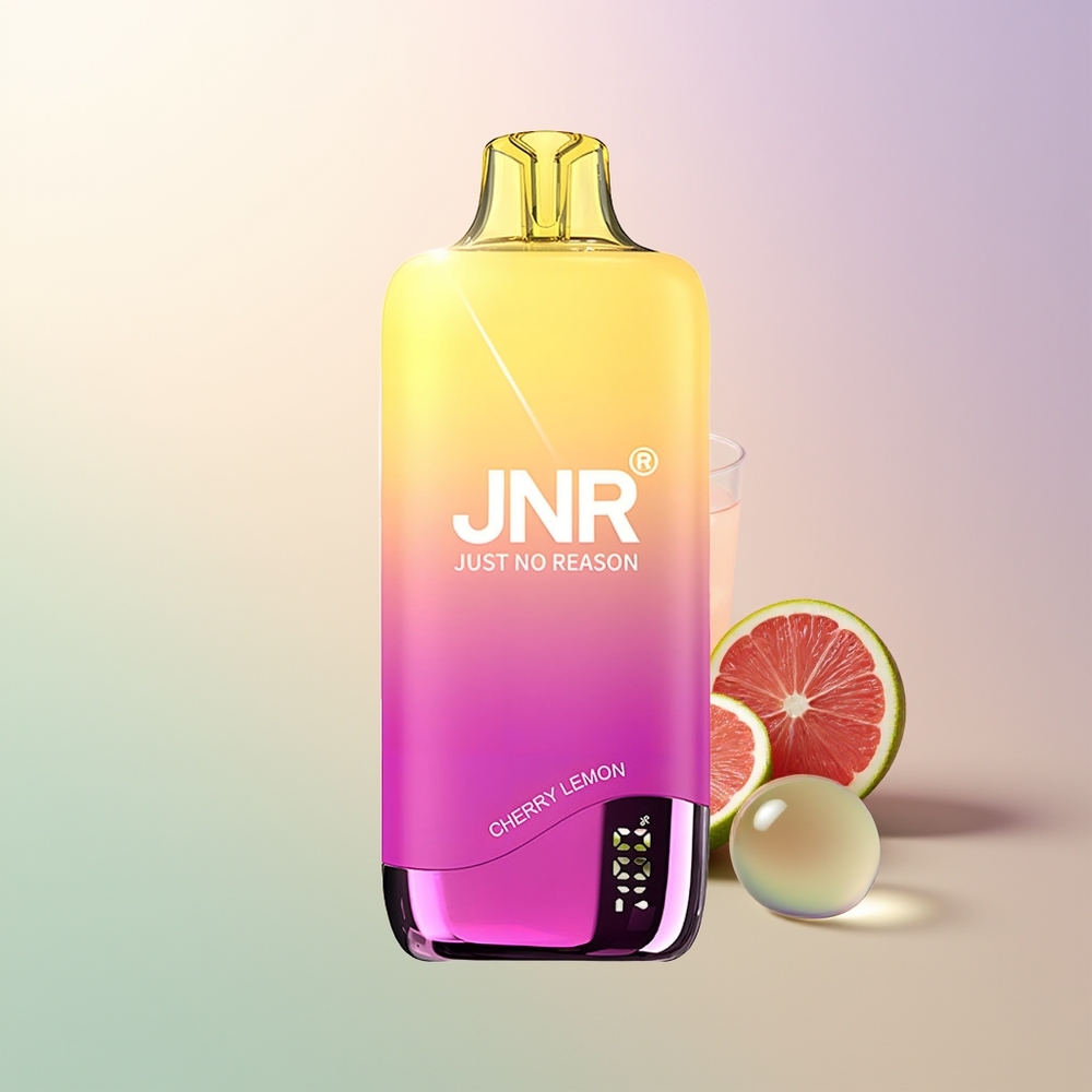 JNR Rainbow 10500 Puffs Cherry Lemon 600mAh 18ml Mesh Coil USB-C