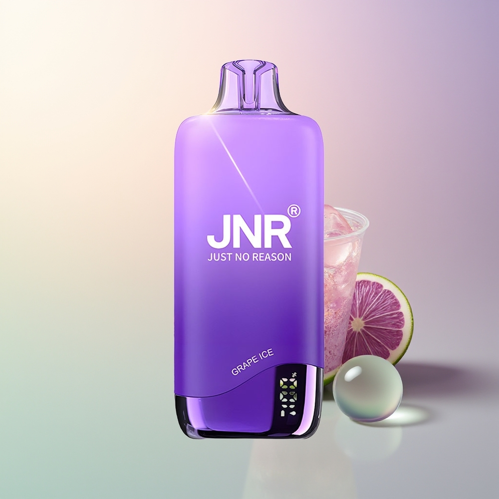 JNR Rainbow 10500 Puffs Grape Ice Disposable Vape with 18ml Tank 600mAh USB-C