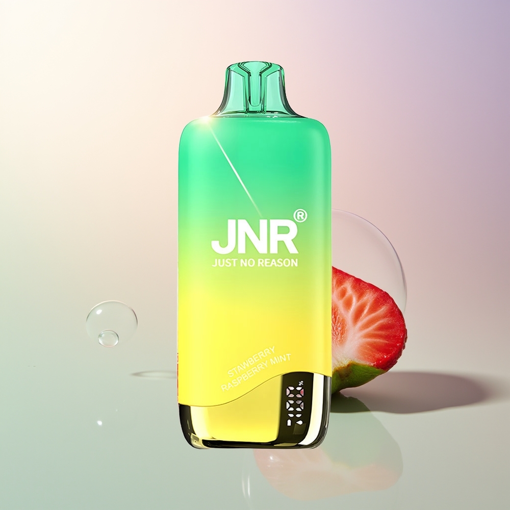 JNR Rainbow 10500 Puffs Strawberry Peachmint 18mL 600mAh USB-C