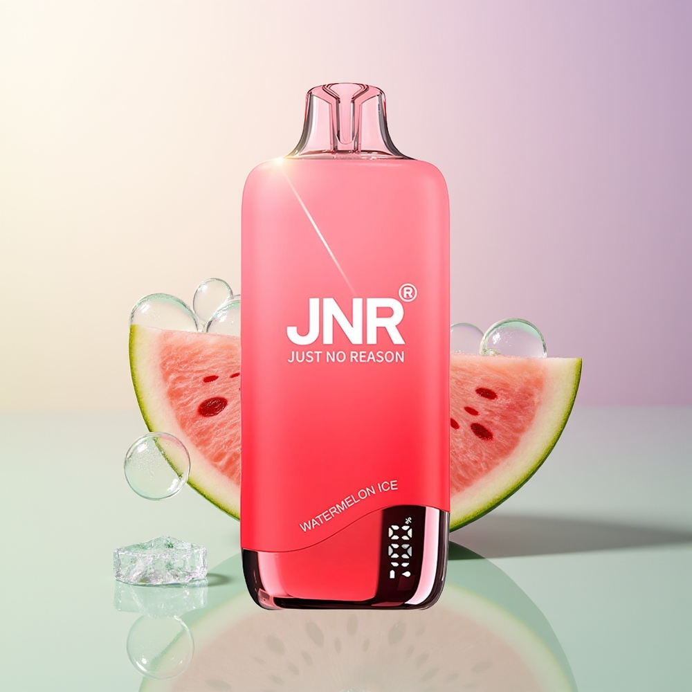 JNR Rainbow 10500 Puffs Watermelon Ice 600mAh Mesh 18ml USB-C