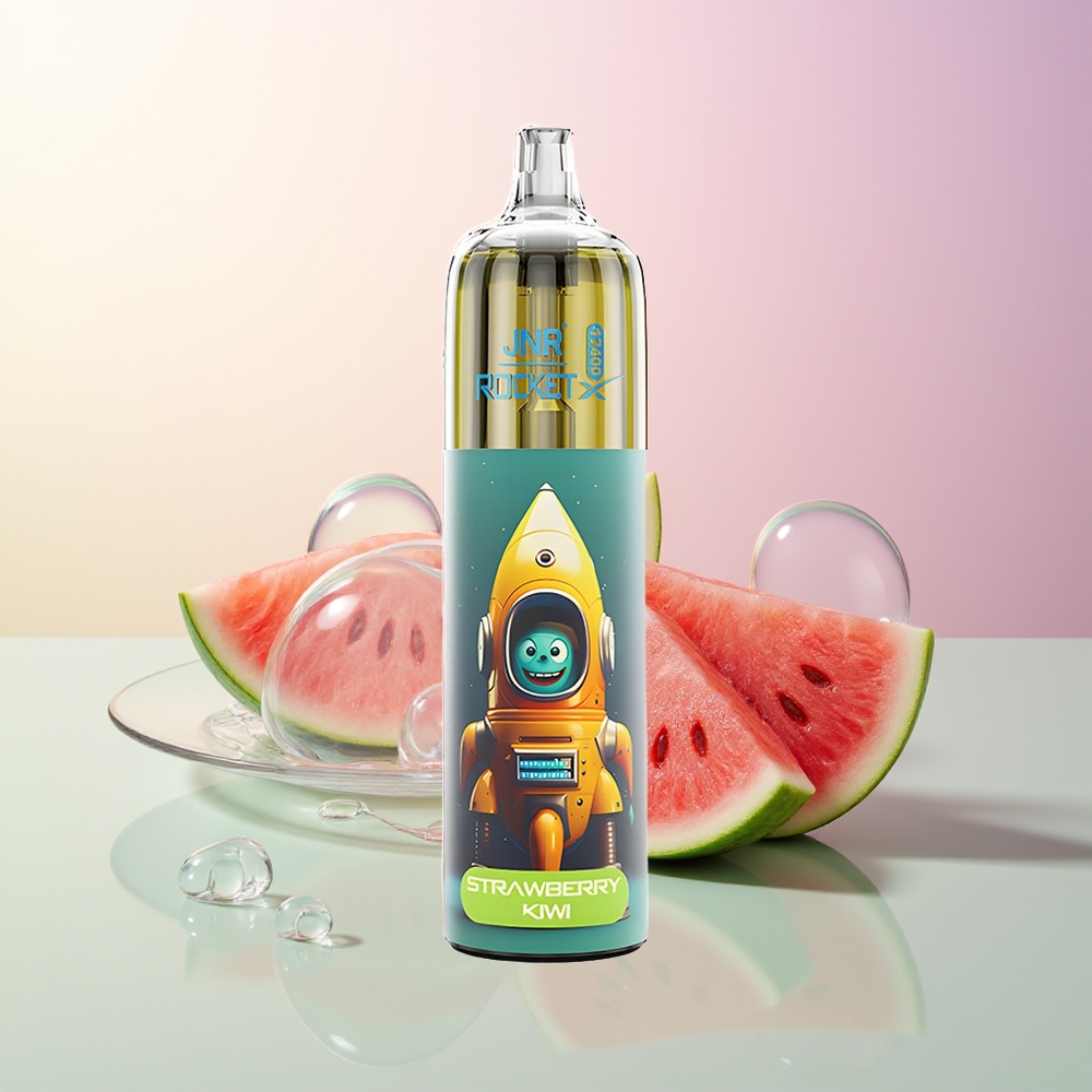 JNR Rocket-X 12400 Puffs Strawberry Watermelon Ice RGB Adjustable Airflow Type-C Quick Charge