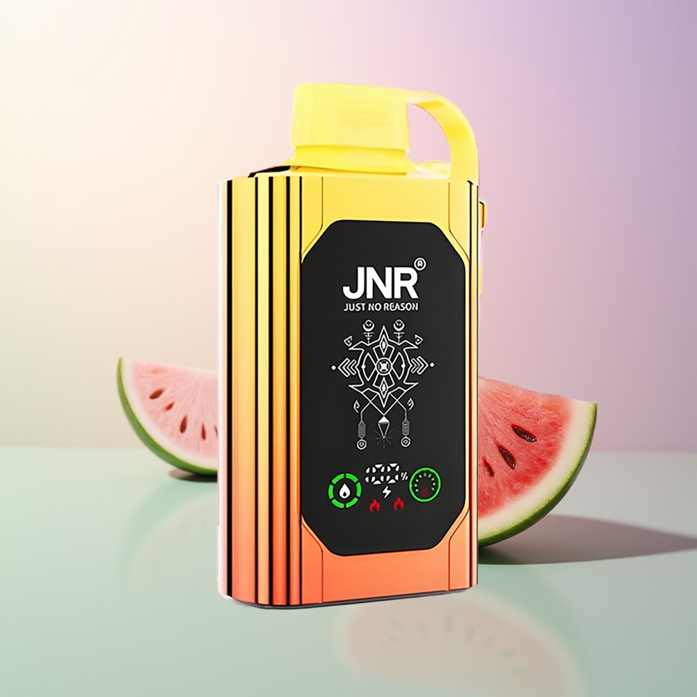 JNR Shisha Hookah Box 20500 Puffs Watermelon Strawberry Bubblegum HD Display 1000mAh 25ml Dual Mesh Coil Type-C Quick Charge 025