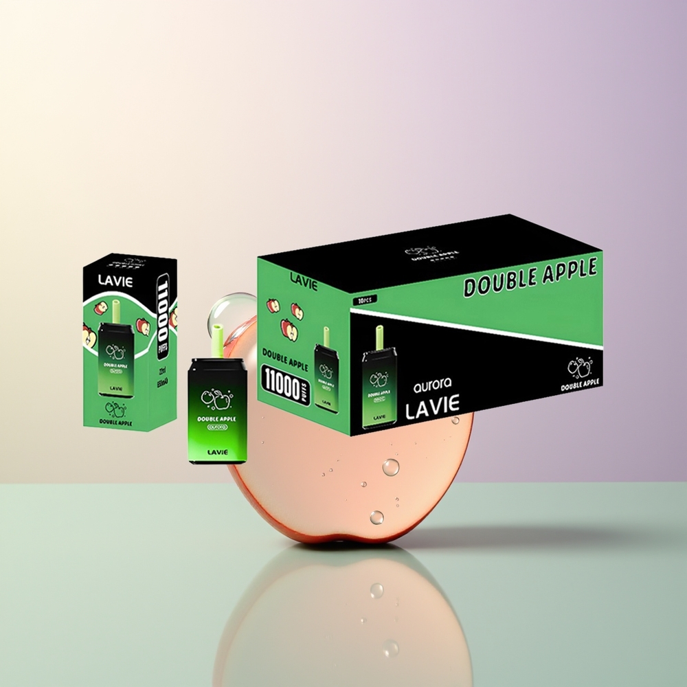 LAVIE Aurora 11000 Puffs Double Apple 22ML 650mAh Type C Rechargeable
