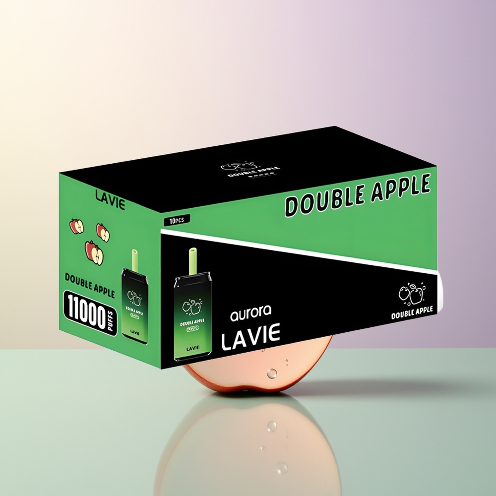 LAVIE Aurora 11000 Puffs Double Apple 22ML 650mAh Type C Rechargeable