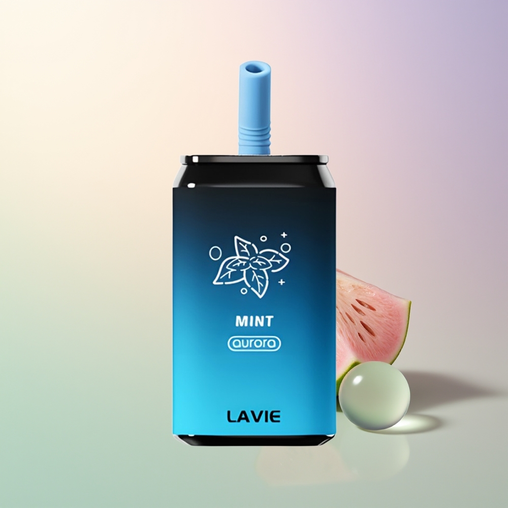 LAVIE Aurora 11000 Puffs Mint 22ML Rechargeable Type C 5 Nicotine