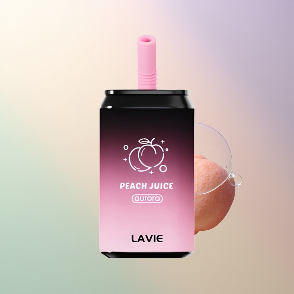 LAVIE Aurora 11000 Puffs Peach Juice 22ML Type C Rechargeable Disposable Vape