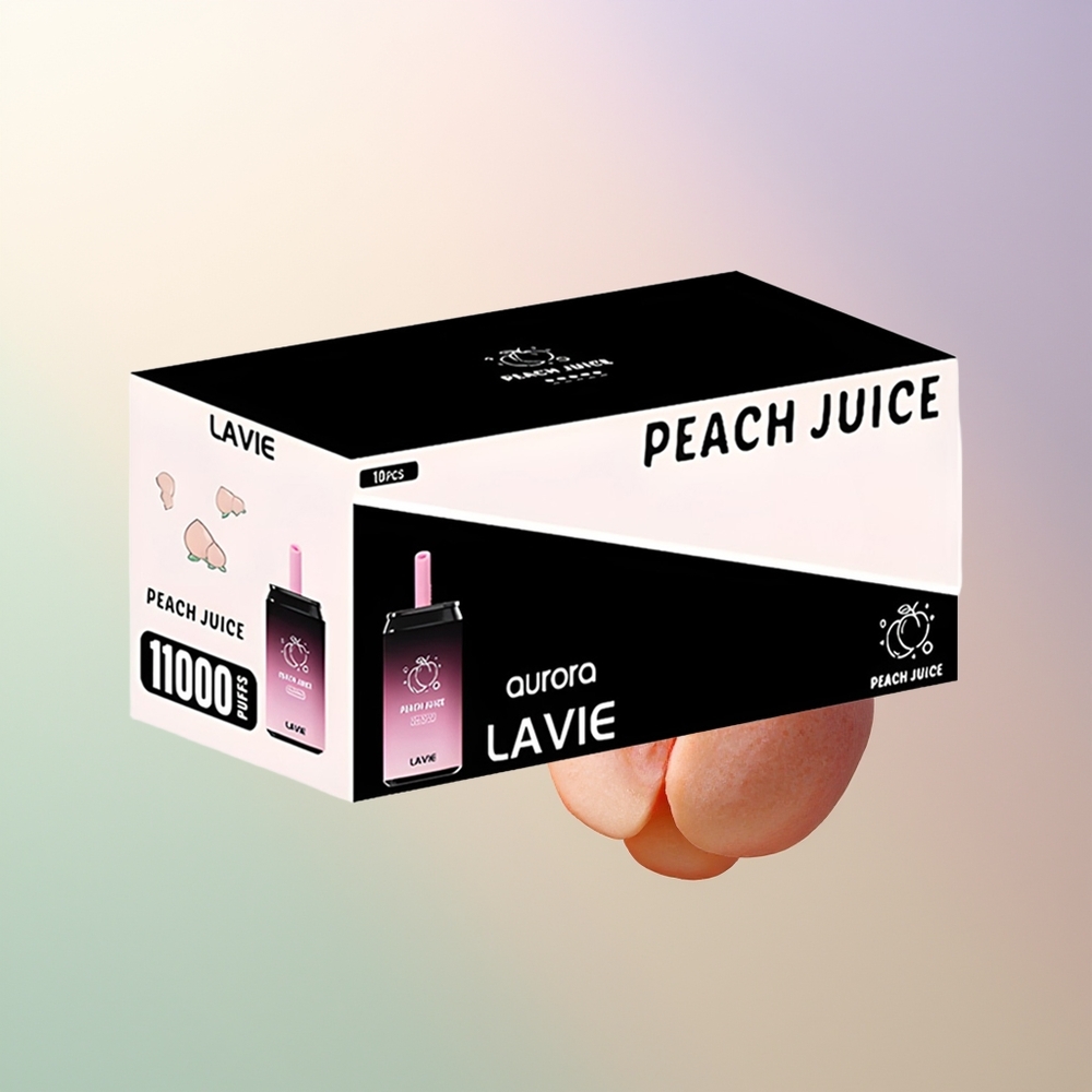 LAVIE Aurora 11000 Puffs Peach Juice 22ML Type C Rechargeable Disposable Vape