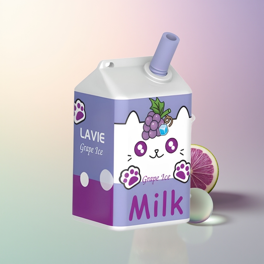 LAVIE Milk 7000 Puffs Grape Ice Rechargeable 16ML 5
