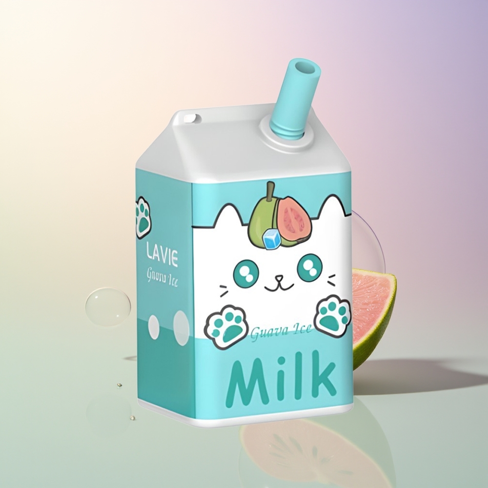 LAVIE Milk 7000 Puffs Guava Ice Rechargeable 16ML 5 Type C