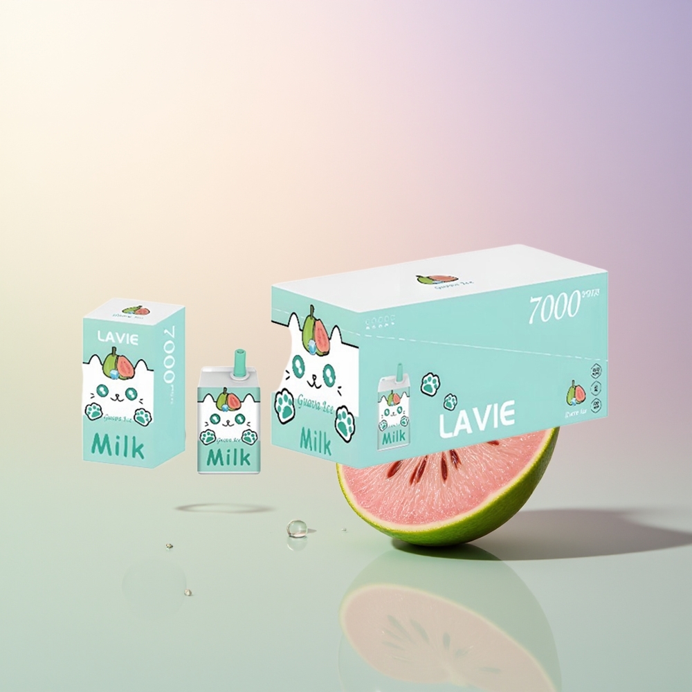 LAVIE Milk 7000 Puffs Guava Ice Rechargeable 16ML 5 Type C