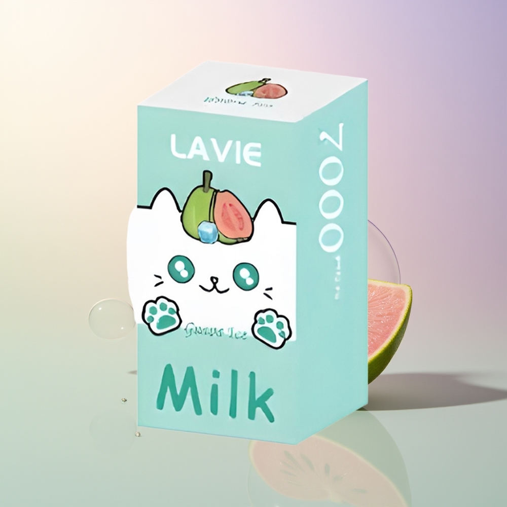 LAVIE Milk 7000 Puffs Guava Ice Rechargeable 16ML 5 Type C