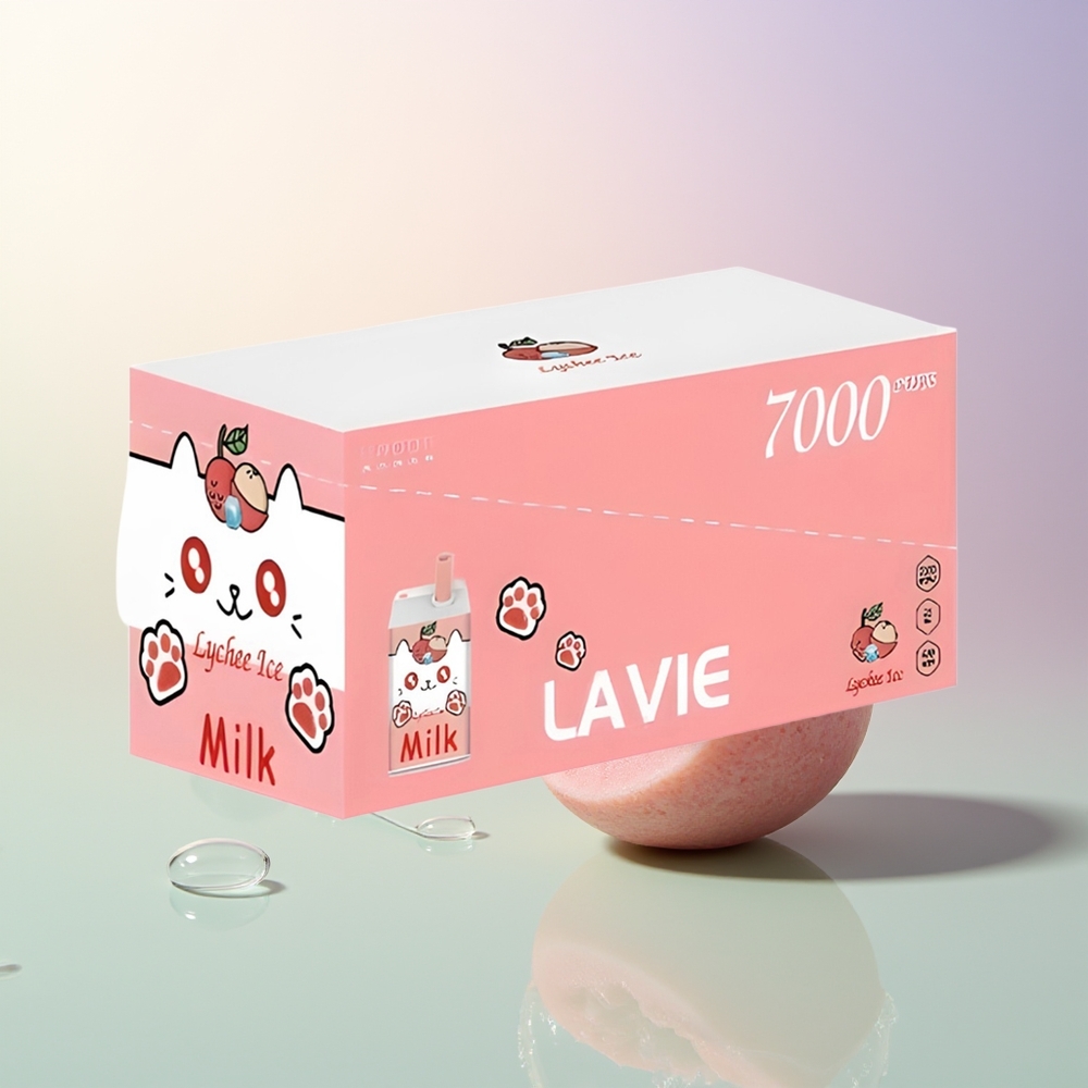 LAVIE Milk 7000 Puffs Lychee Ice 16ML 600mAh Type C