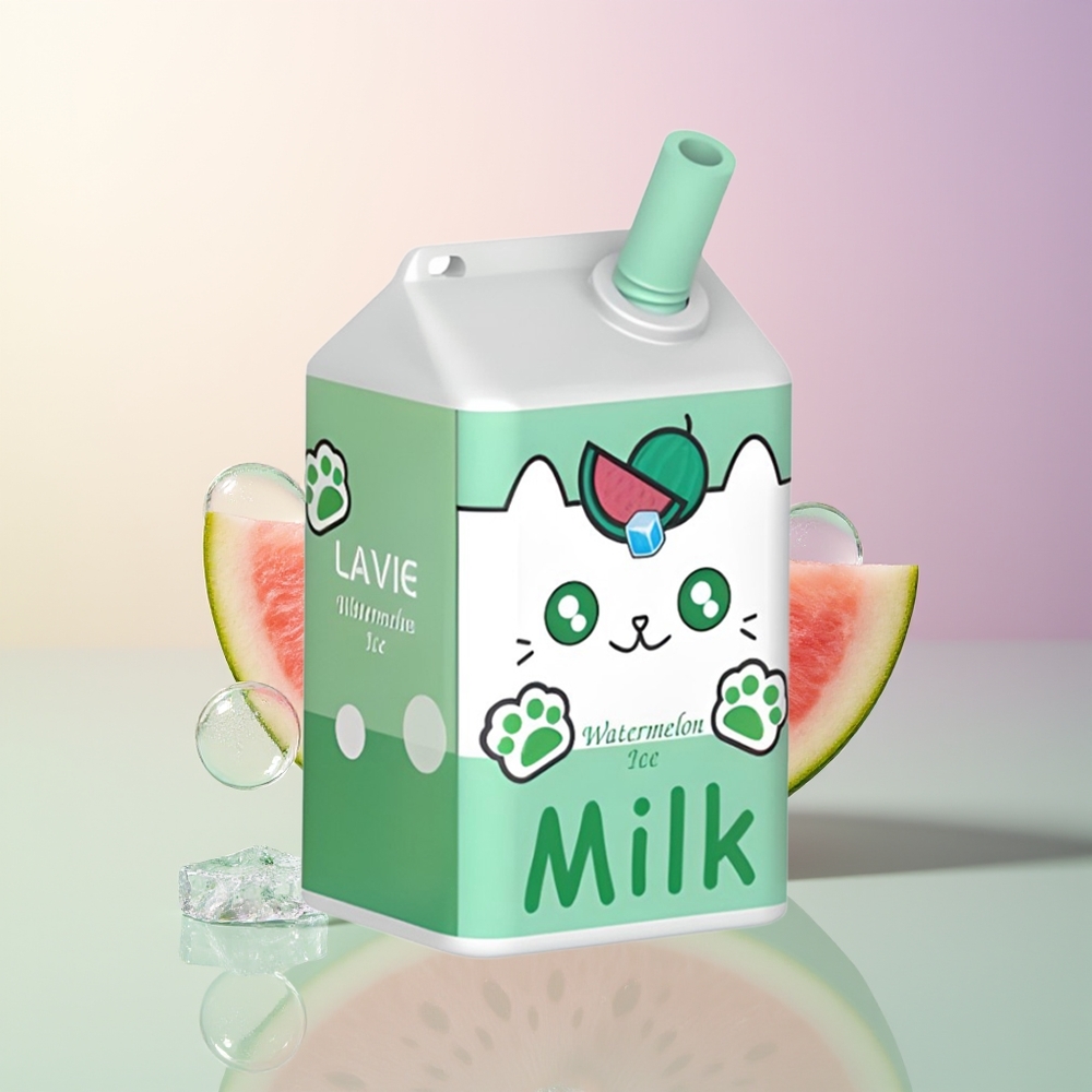 LAVIE Milk 7000 Puffs Watermelon Ice 16ML 600mAh Type C Rechargeable