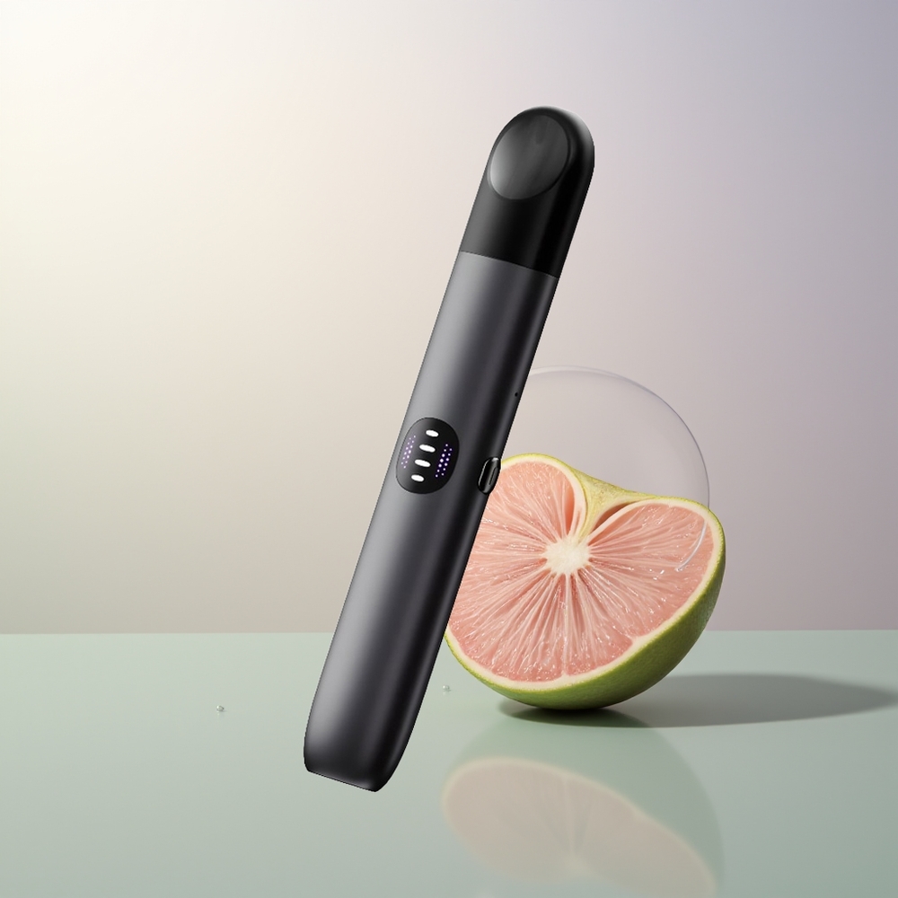 RELX Infinity 2 650-Puff Grey Metallic USB-C Vape Device