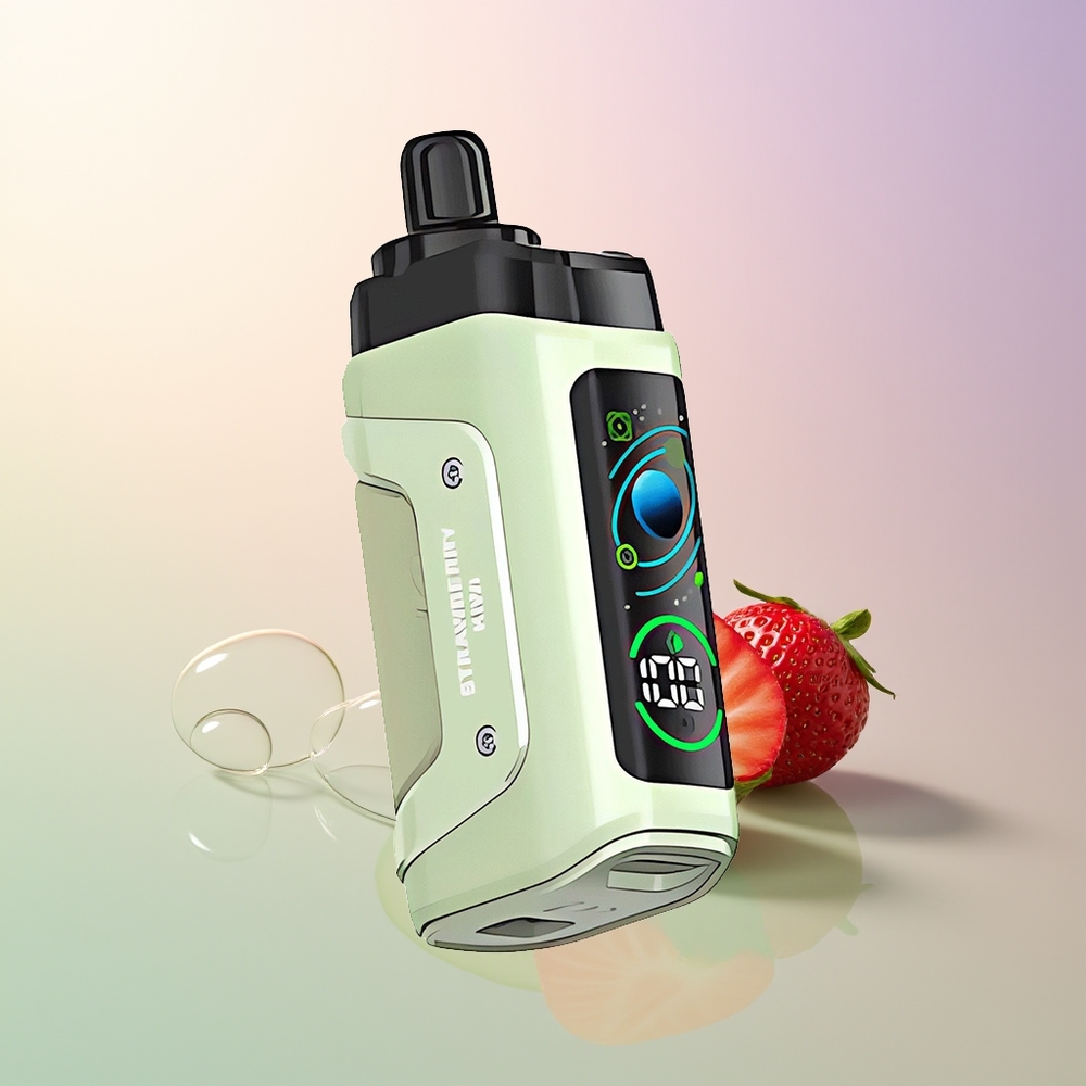 Razz Bar 45000 Puffs Strawberry Kiwi Mesh Rechargeable