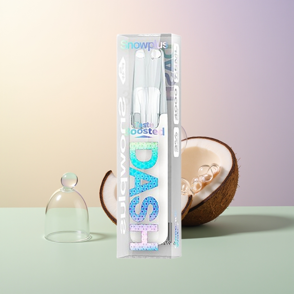 Snowplus Dash 4000 Puffs Coconut Water 75ml 530mAh Ceramic