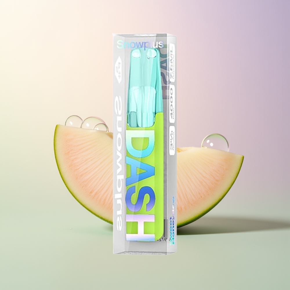 Snowplus Dash 4000 Puffs Sweet Honeydew Ceramic 530mAh 75ml