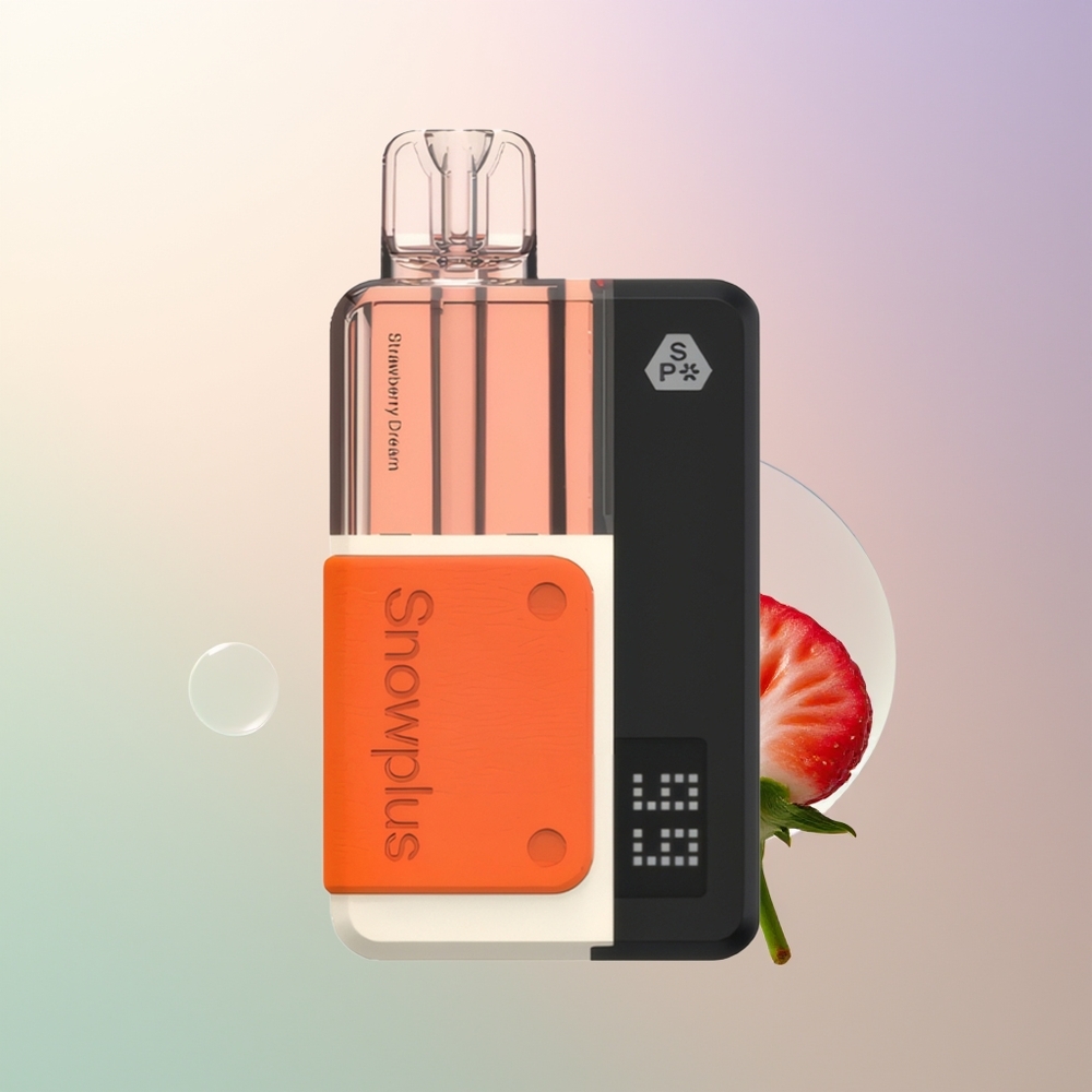 Snowplus Swift 15000 Puffs Strawberry Dream Dual Mesh Refillable Pod Kit