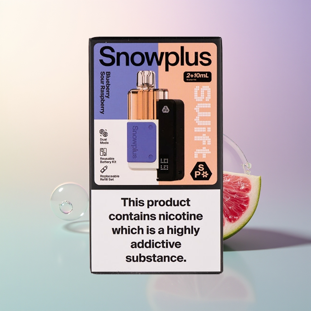 Snowplus Swift 5000 Puffs Dual Mesh 1000mAh Blueberry Sour Raspberry