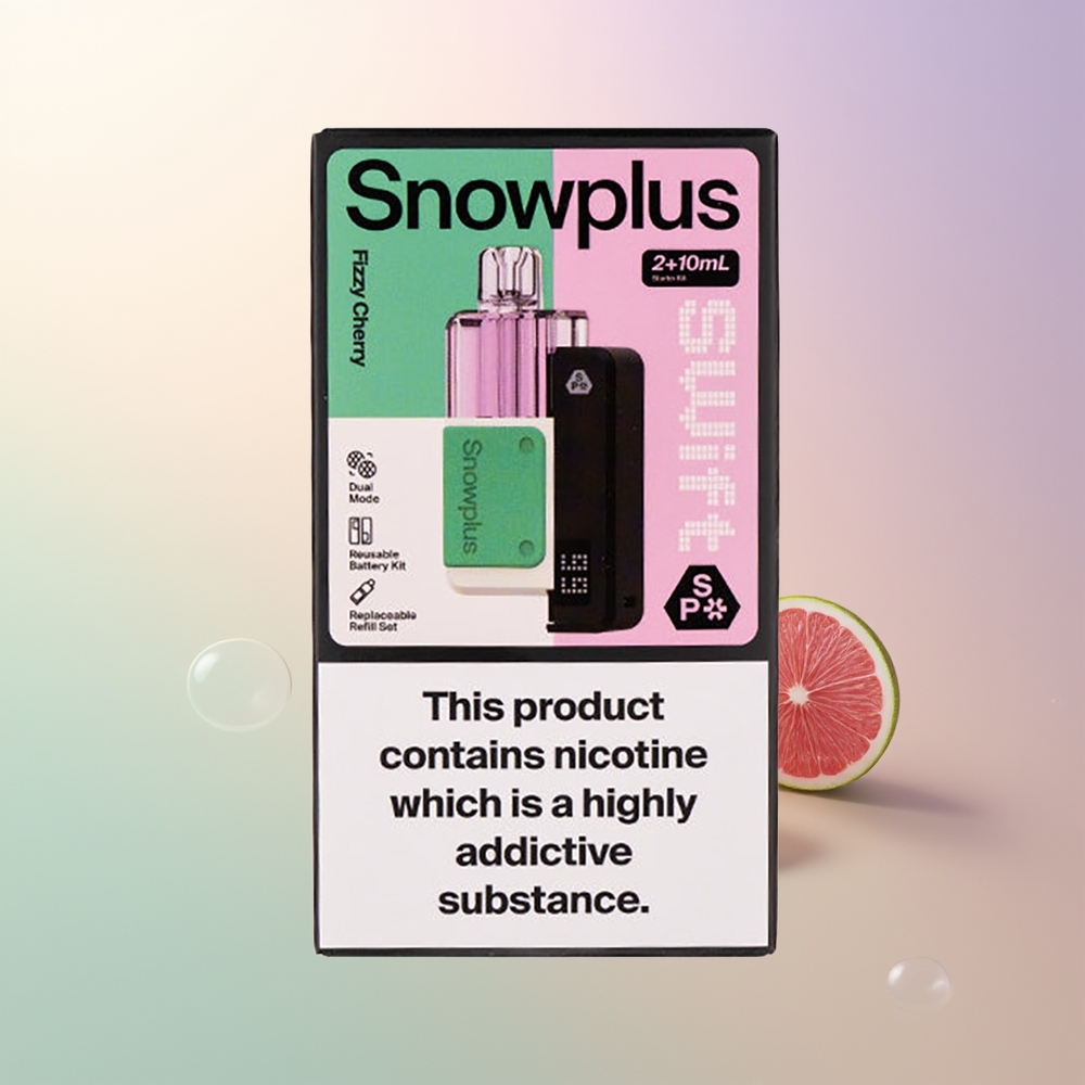 Snowplus Swift 5000 Puffs Fizzy Cherry Dual Mesh 1000mAh