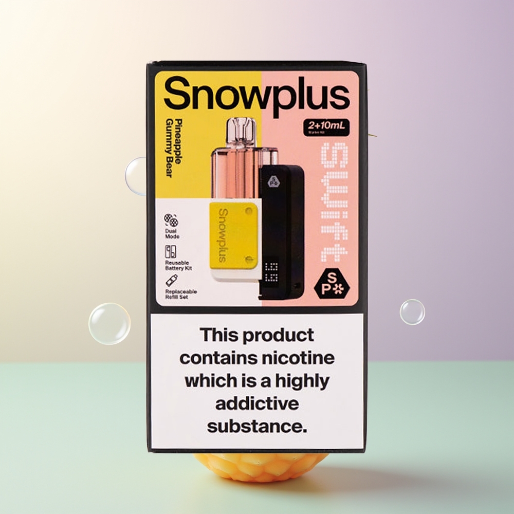 Snowplus Swift 5000 Puffs Pineapple Gummy Bear Dual Mesh 1000mAh
