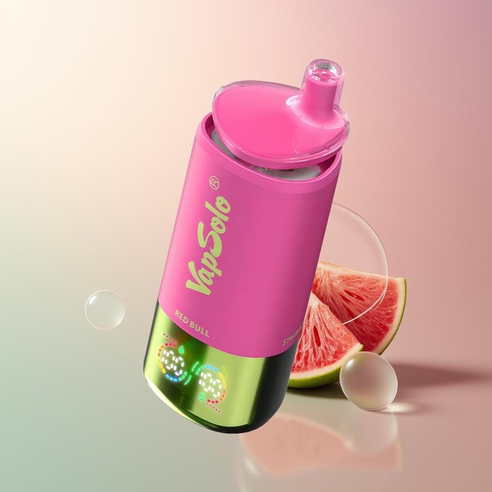 VapSolo Triple 30000 Puffs 3-Tank Red Bull Disposable Vape Type-C