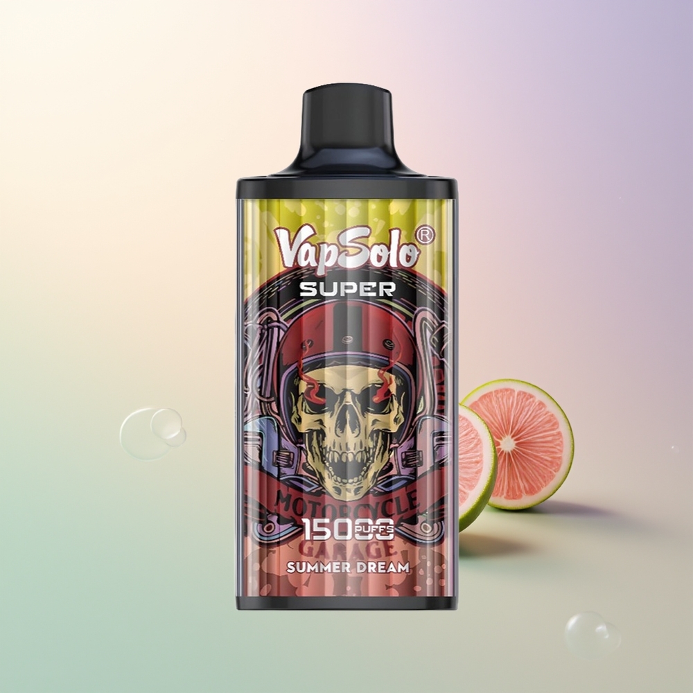 Vapsolo Super 15000 Puffs Summer Dream 40ml 850mAh Mesh Coil Type-C Disposable Vape
