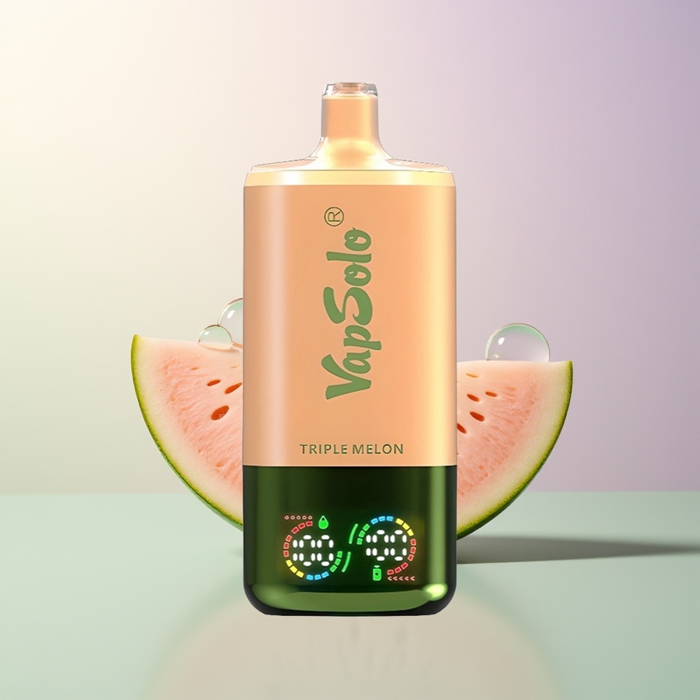 Vapsolo Triple 30000 Puffs Triple Melon Disposable Vape 40ml Type-C