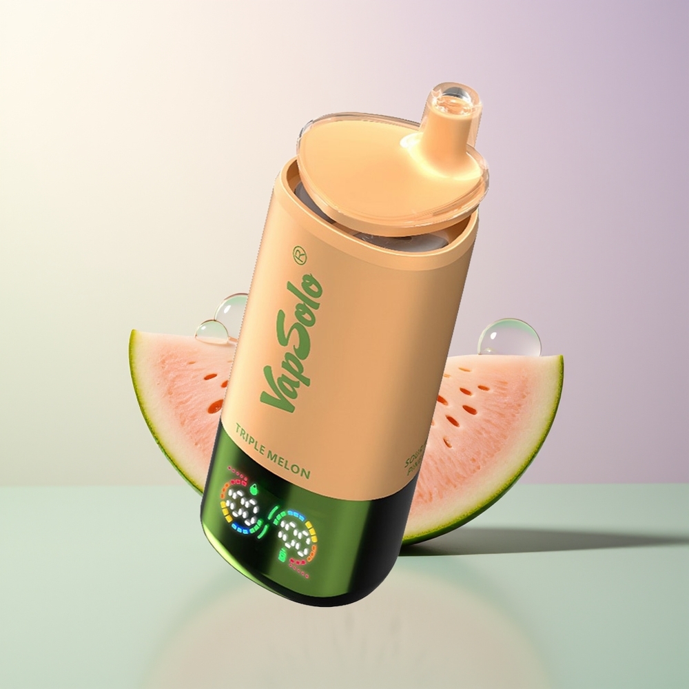 Vapsolo Triple 30000 Puffs Triple Melon Disposable Vape 40ml Type-C