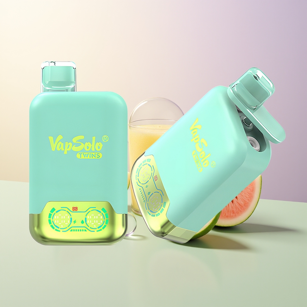 Vapsolo Twins 20000 Puffs Triple Melon  Pineapple Coconut 40ml Dual Tank Type-C